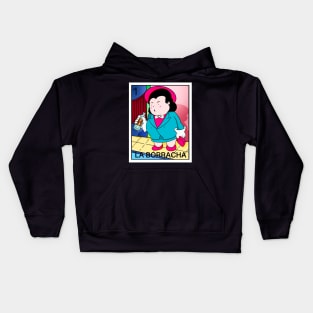 La BORRACHA. Kids Hoodie